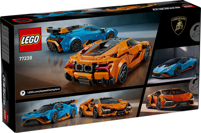 LEGO Speed Champions Lamborghini Revuelto & Huracán STO (77238)