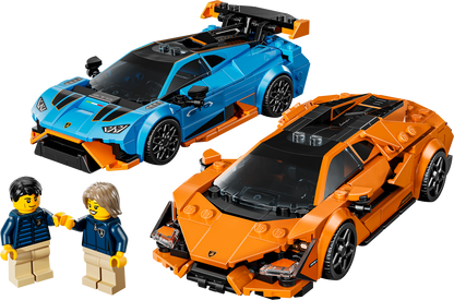 LEGO Speed Champions Lamborghini Revuelto & Huracán STO (77238)