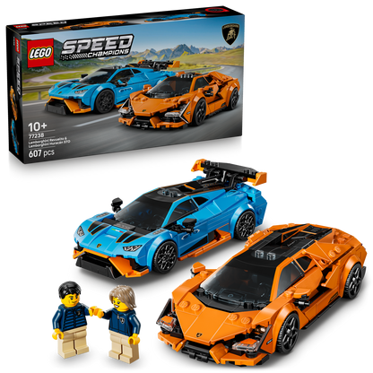 LEGO Speed Champions Lamborghini Revuelto & Huracán STO (77238)