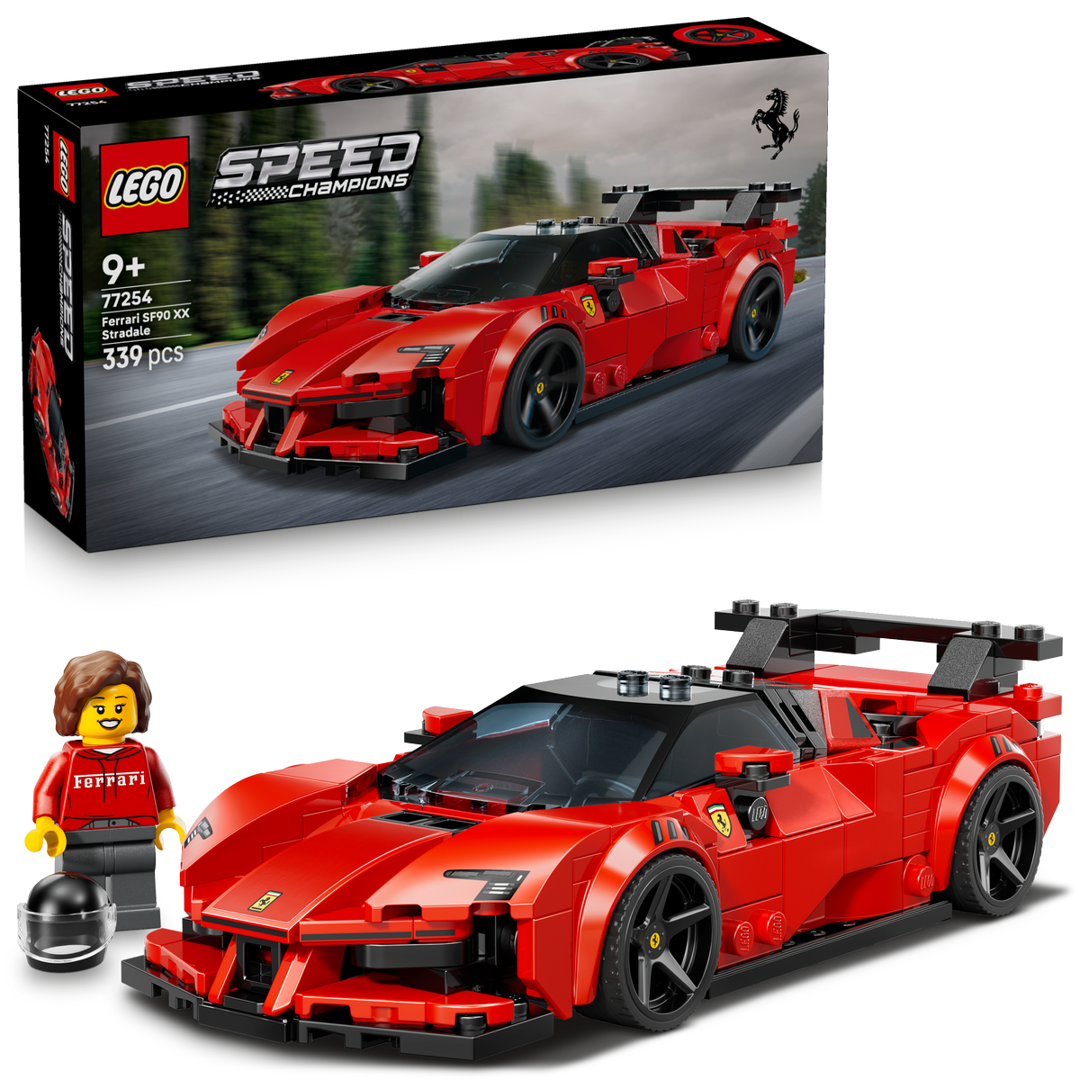 LEGO Speed Champions Ferrari SF90 XX Stradale Sports Car (77254)