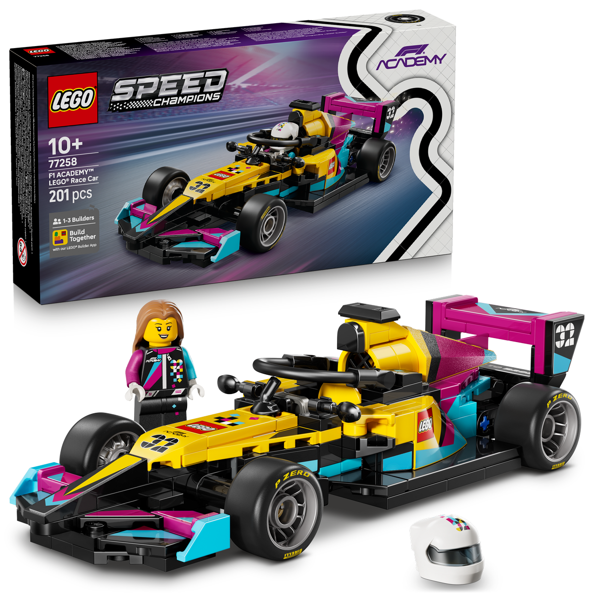 LEGO Speed Champions | F1 ACADEMY Race Car (77258)