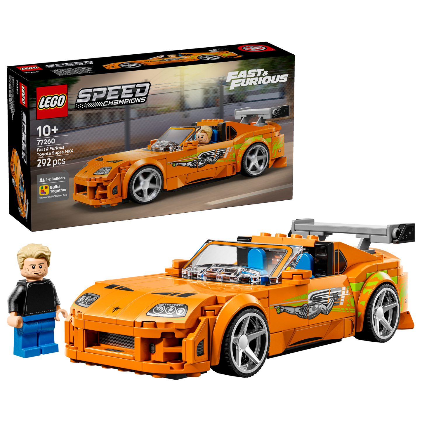 LEGO Speed Champions: The Fast and The Furious Toyota Supra MK4 (77260)