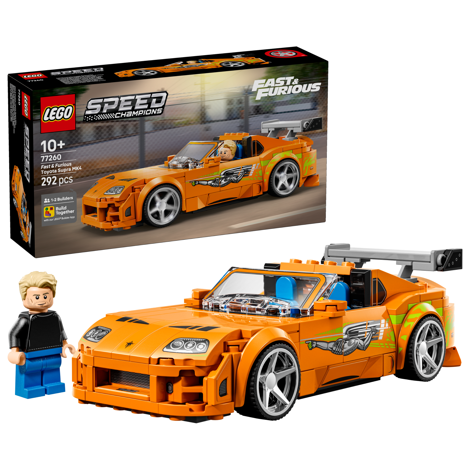 LEGO Speed Champions: The Fast and The Furious Toyota Supra MK4 (77260)