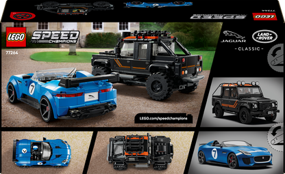 LEGO Speed Champions: Jaguar Project 7 & Land Rover Defender (77264)