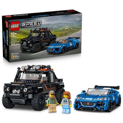 LEGO Speed Champions: Jaguar Project 7 & Land Rover Defender (77264)