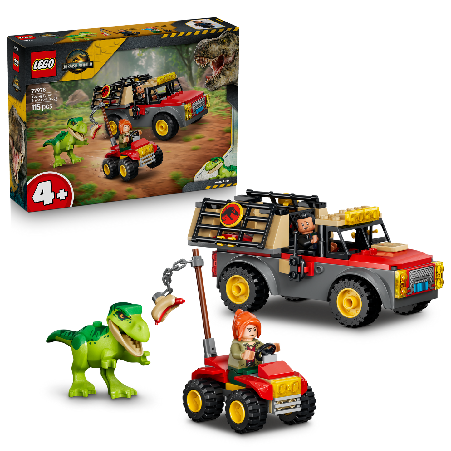 LEGO Jurassic World: Young T. rex Transport Truck (77978)