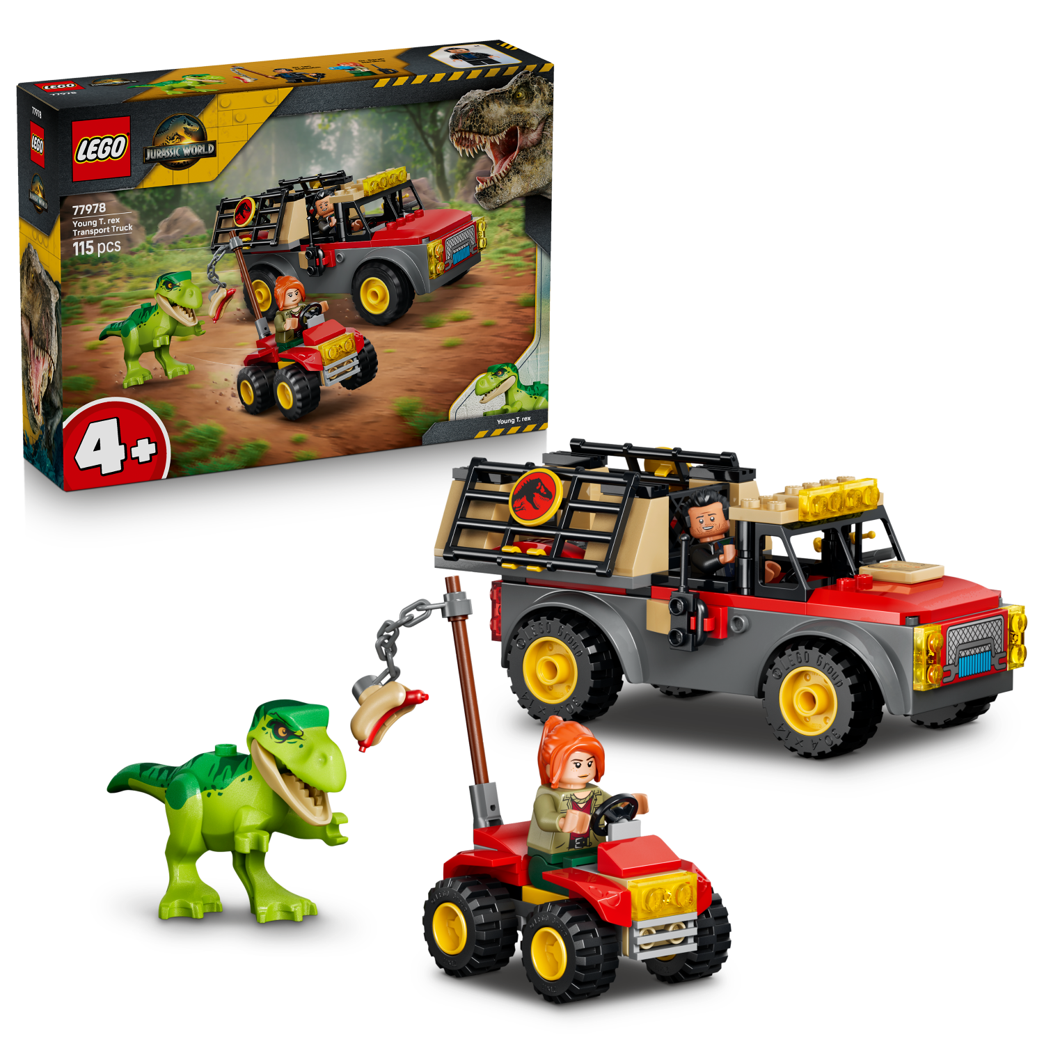 LEGO Jurassic World: Young T. rex Transport Truck (77978)