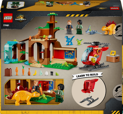 LEGO Jurassic World: Velociraptor, Stegosaurus & Pteranodon Rescue (77981)