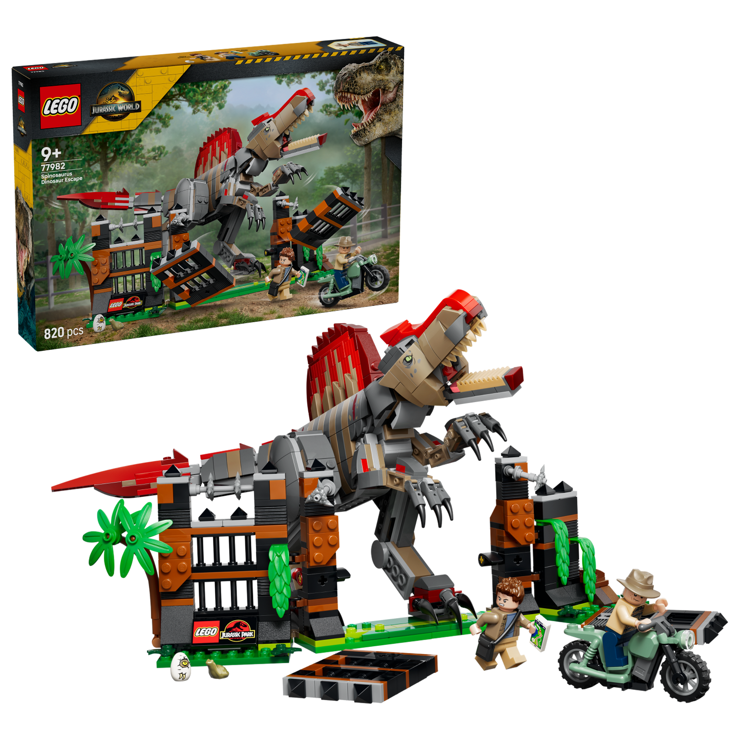 PRE-ORDER - LEGO Jurassic World: Spinosaurus Dinosaur Escape (77982