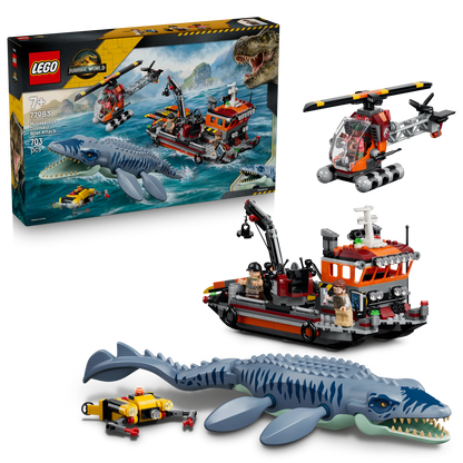 LEGO Jurassic World: Mosasaurus Dinosaur Boat Attack (77983)