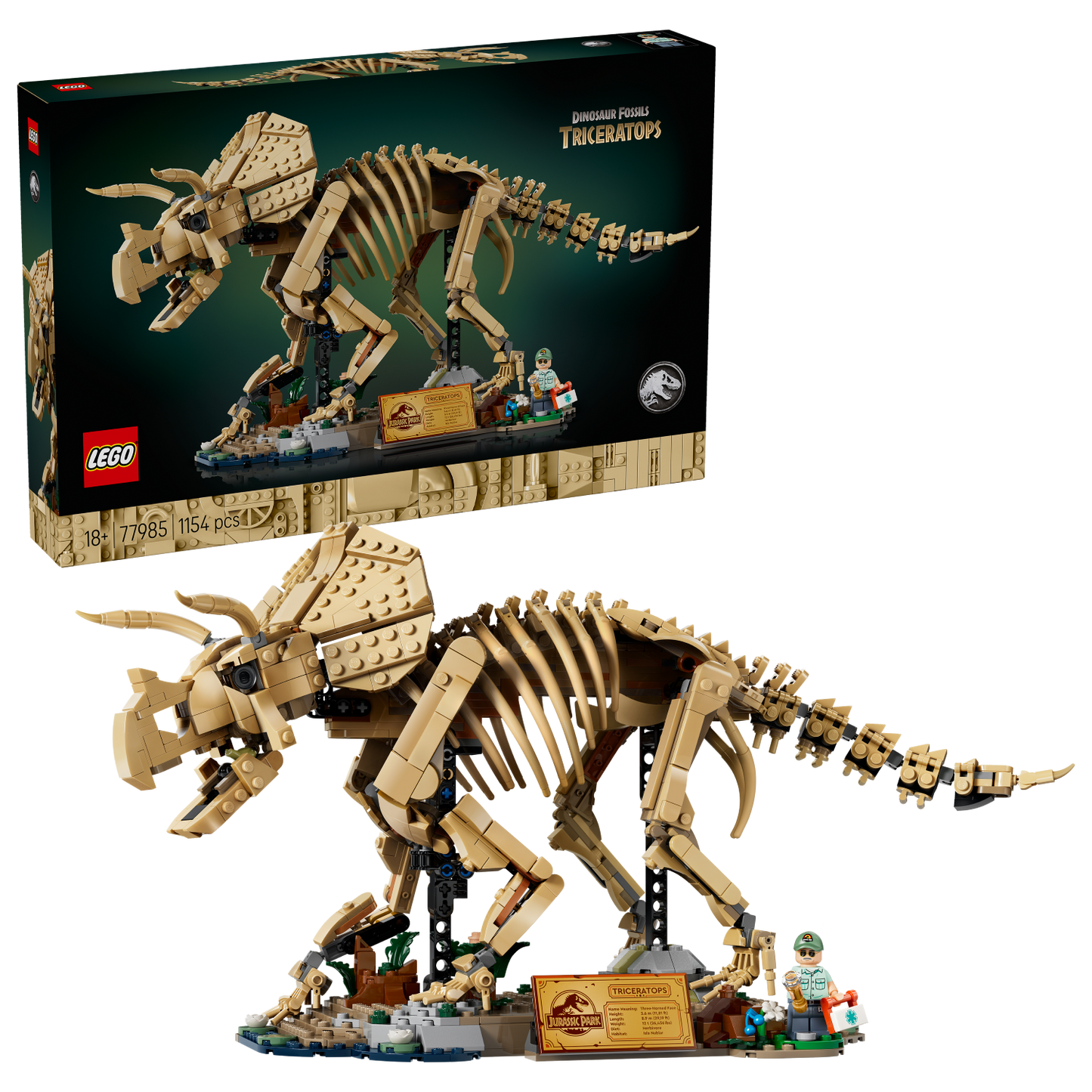 LEGO Jurassic World: Dinosaur Fossils: Triceratops (77985)