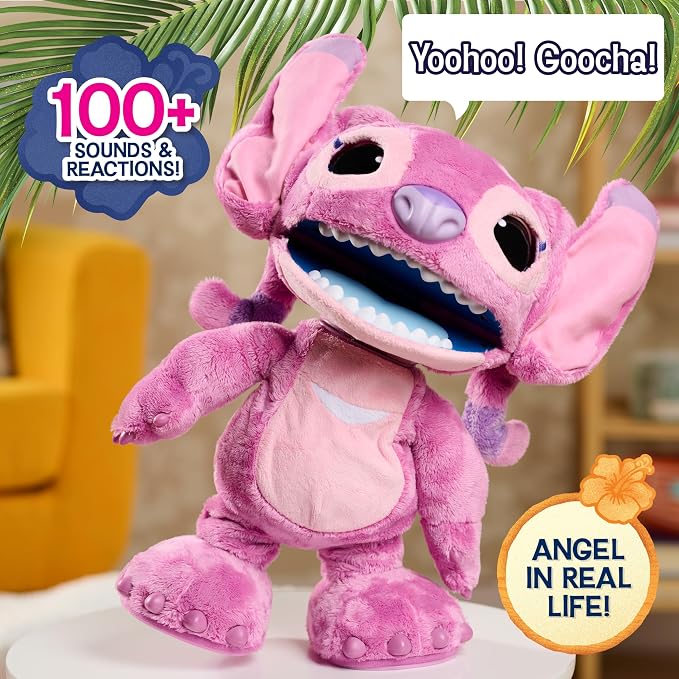 Just Play: Disney Stitch - Ultimate Angel Feature Plush