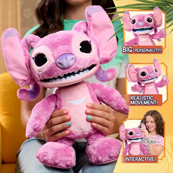 Just Play: Disney Stitch - Ultimate Angel Feature Plush