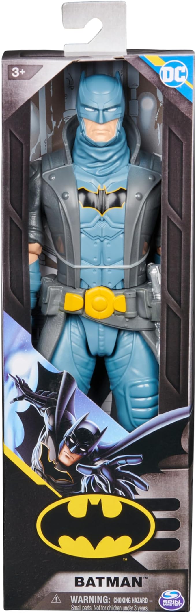 DC Batman S7 Action Figure, 30 cm Tall, Fully Articulated for Exciting Adventures and Action Packed Stunts,
