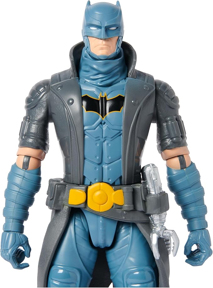 DC Batman S7 Action Figure, 30 cm Tall, Fully Articulated for Exciting Adventures and Action Packed Stunts,