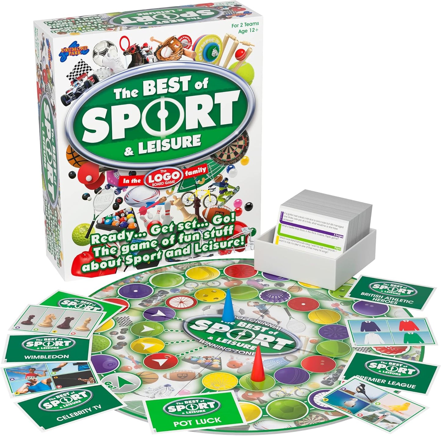 Drumond Park Logo Best Of Sport & Leisure Fun Family Board Game Quiz