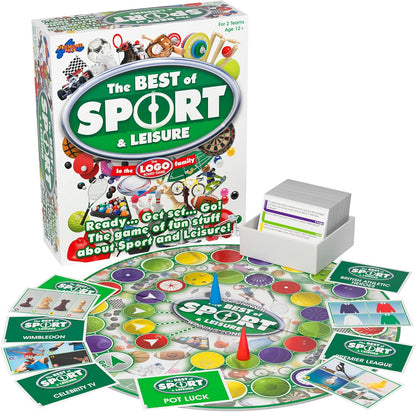 Drumond Park Logo Best Of Sport & Leisure Fun Family Board Game Quiz