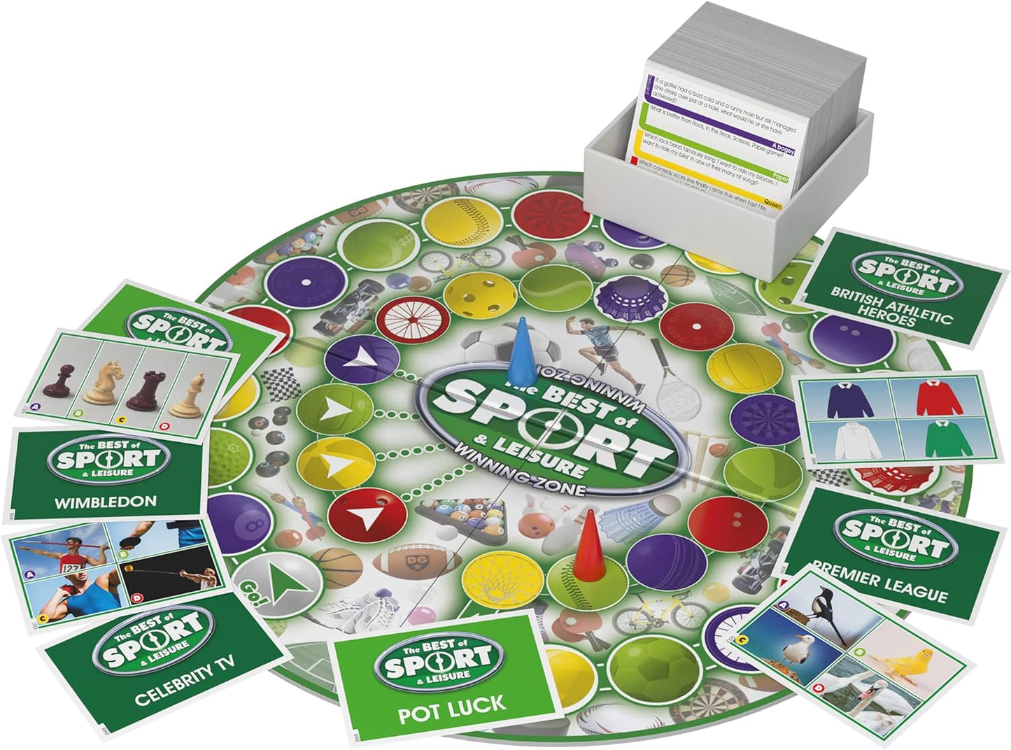 Drumond Park Logo Best Of Sport & Leisure Fun Family Board Game Quiz
