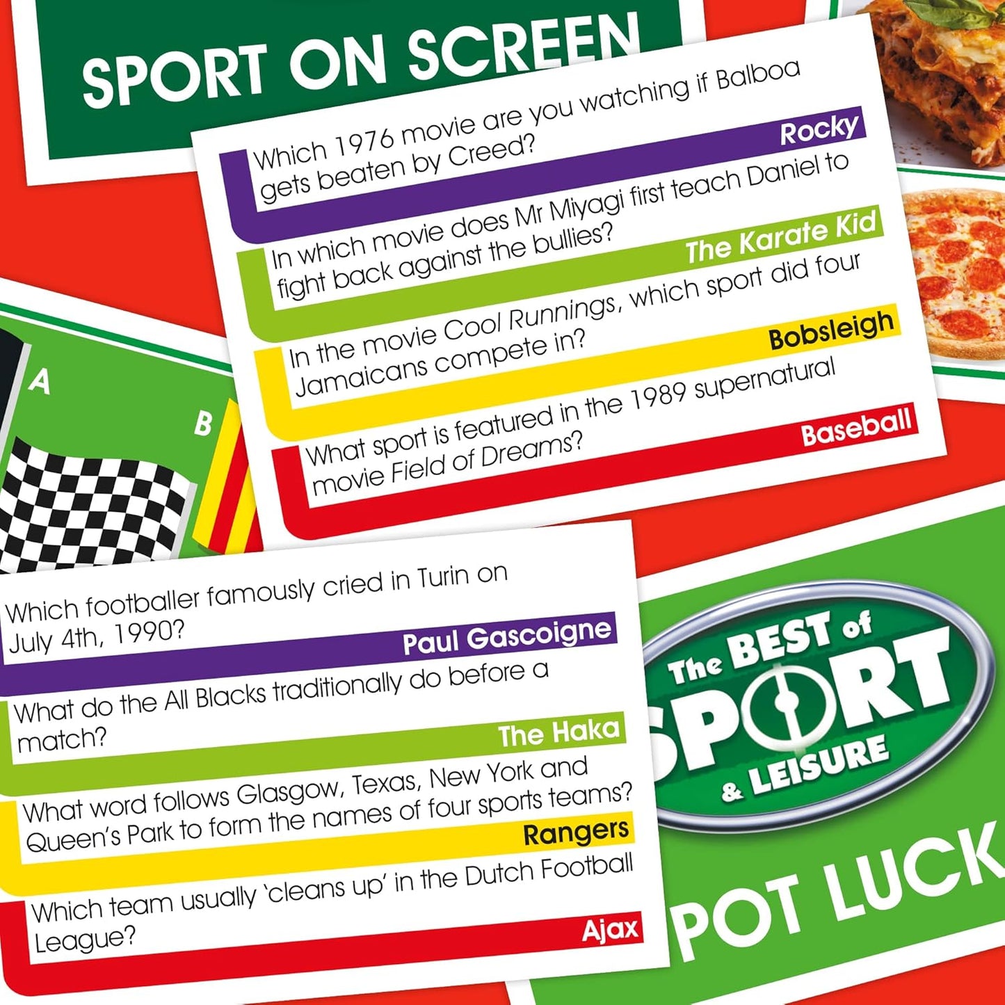 Drumond Park Logo Best Of Sport & Leisure Fun Family Board Game Quiz