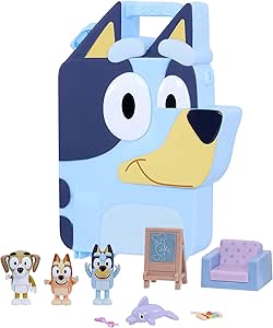Bluey Deluxe Collector Case With 2.5-3 inch Figures