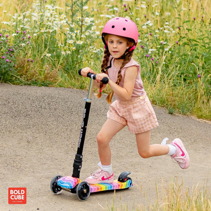 BOLDCUBE Big Fold | Three Wheel Scooter for Children | Astro Dream