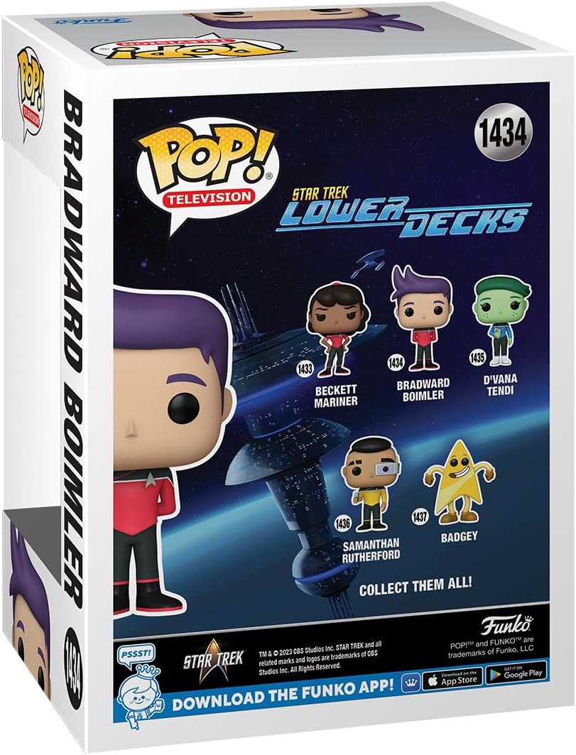 Funko Pop! TV: Star Trek LD - Bradward Boimler - Collectable Vinyl Figure