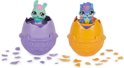 HATCHIMALS Alive, Hatch N’ Stroll Playset with Pushchair Toy