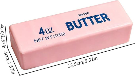 Butter Squishy, Soft Butter Squishys Stress Relief Toy - Pink