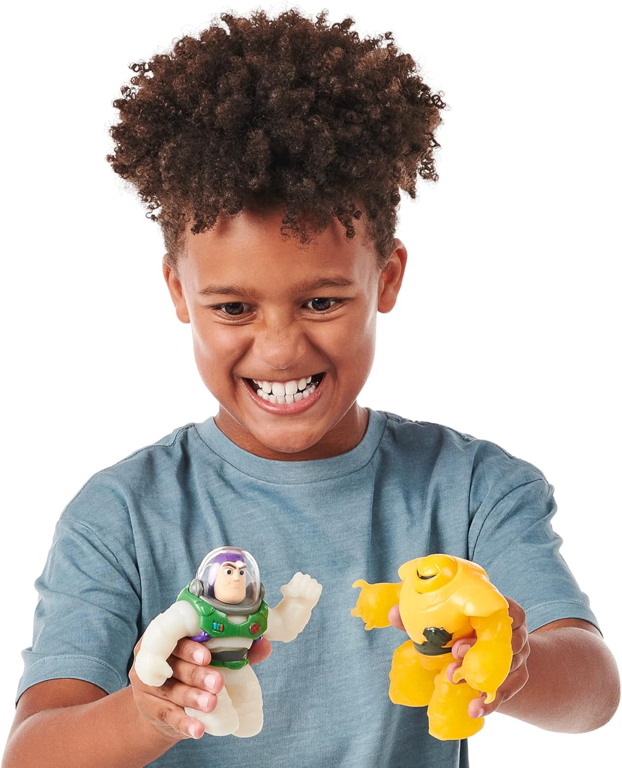 Heroes of Goo Jit Zu Buzz Lightyear vs. Zyclops Super, Squishy & Stretchy