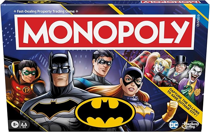 Hasbro Monopoly Batman Edition Board Game