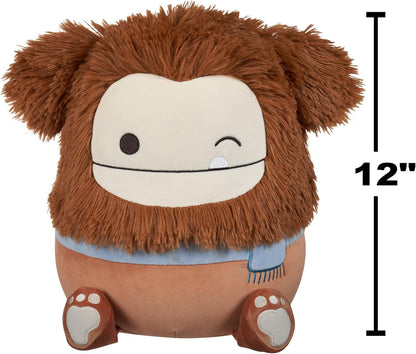 Squishmallows Original 12 Inch - Benny the Winking Brown Bigfoot