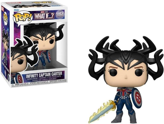 Funko POP! Vinyl: Marvel - What If - Infinity Captain Carter - Collectable Vinyl Figure