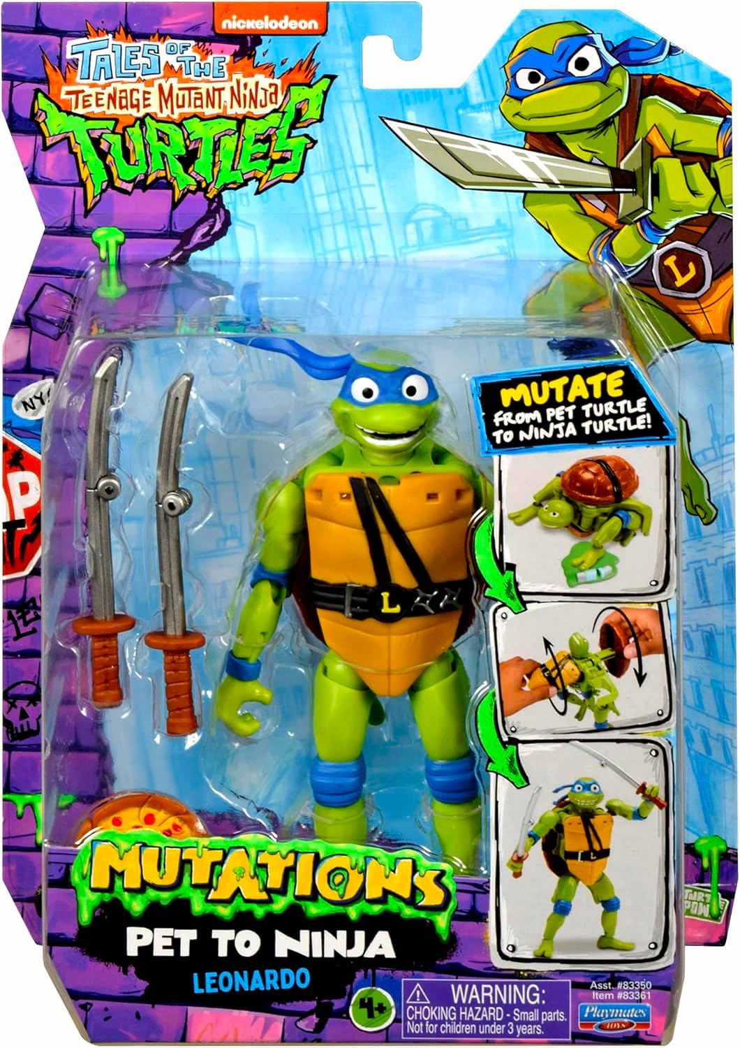 Nickelodeon Tales Of The Teenage Mutant Ninja Turtles: Mutations Pet To Ninja - Leonardo
