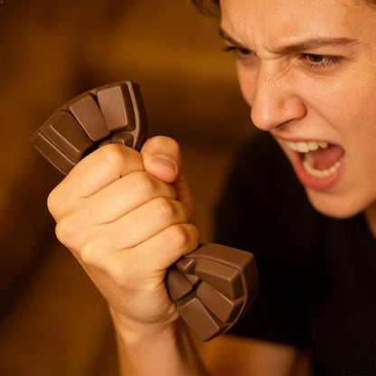 Chocolate Squeeze Fidget Toy, Chocolate Shaped Slow-Rising Squishy Stress Relief - Single Pack