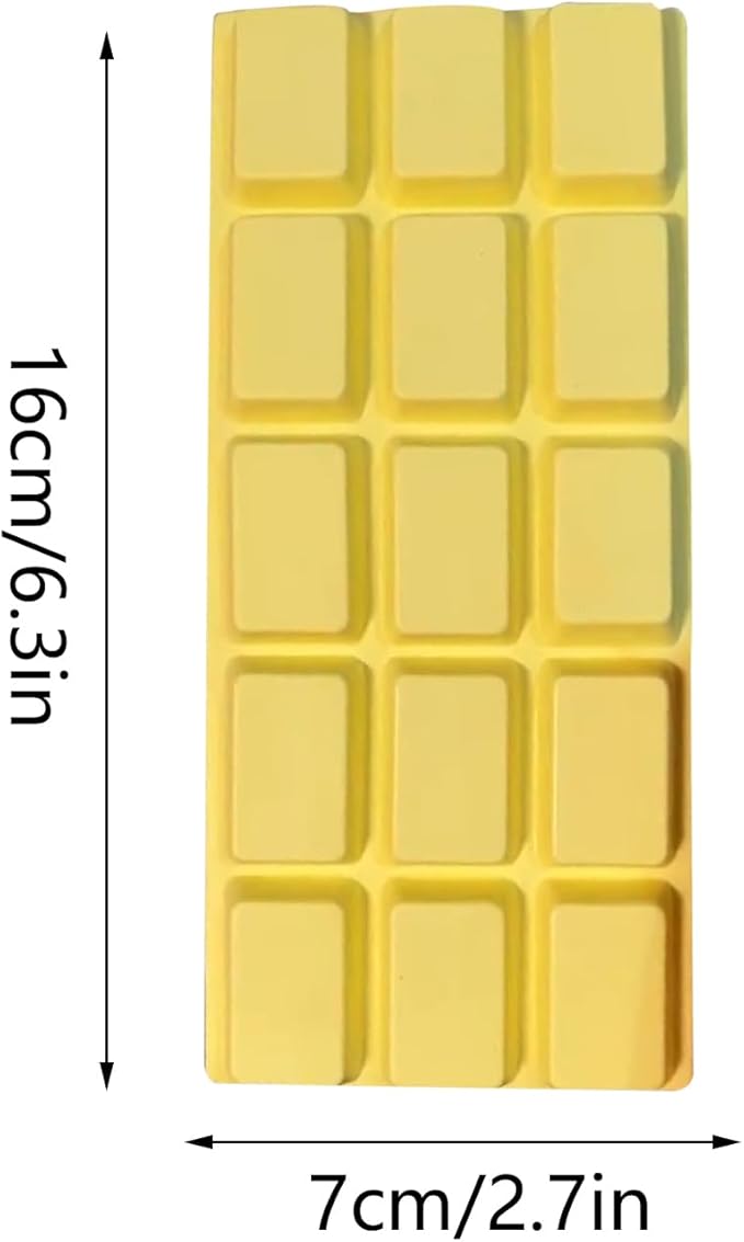 Chocolate Squeeze Fidget Toy, Chocolate Shaped Slow-Rising Squishy Stress Relief - Single Pack