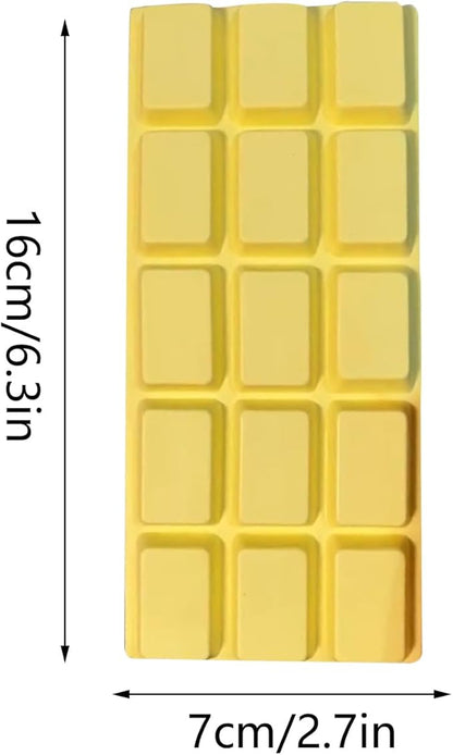Chocolate Squeeze Fidget Toy, Chocolate Shaped Slow-Rising Squishy Stress Relief - Single Pack