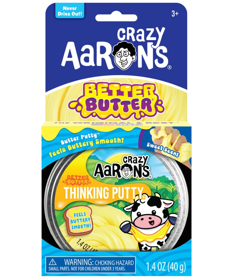 Crazy Aaron’s Thinking Putty: Better Butter