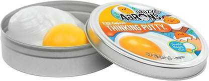 Crazy Aaron’s Thinking Putty: Egg‑Cellent With Globby Yolk Ball