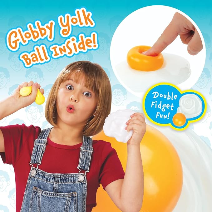 Crazy Aaron’s Thinking Putty: Egg‑Cellent With Globby Yolk Ball