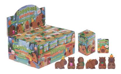 Capybara Surprise Blind Box 8cm - 6 Assorted