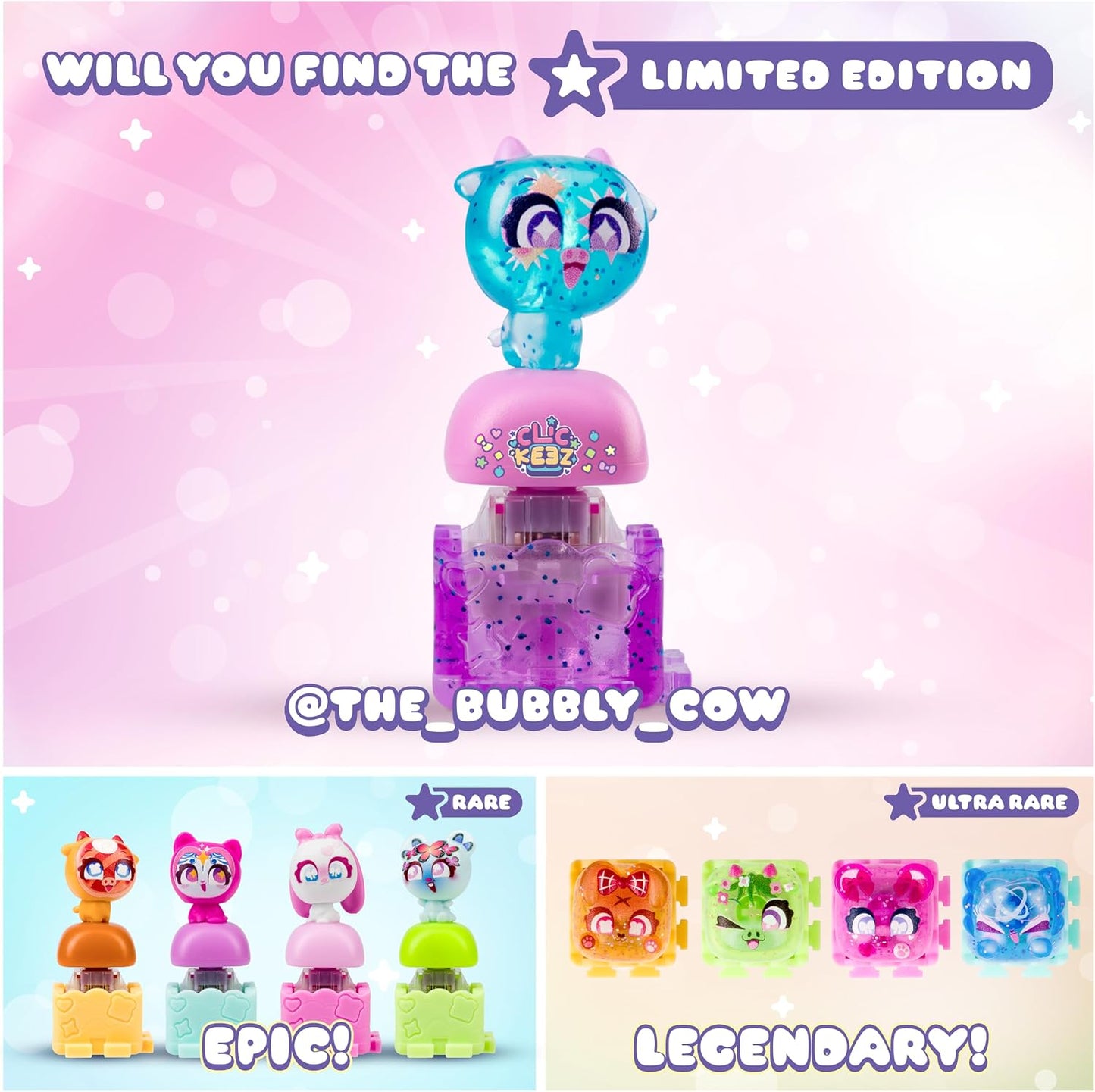 Clickeez 2 Pack - Series 3 (Bubble Pops) (1 Random)