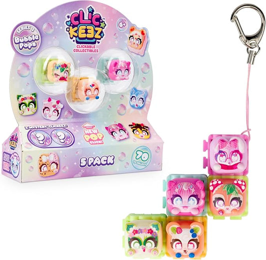 Clickeez 5 Pack - Series 3 (Bubble Pops) ( 1 Random)