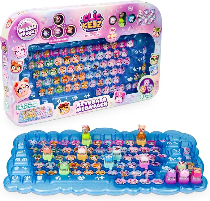 Clickeez Keyboard Mega Pack - Series 3 (Bubble Pops)