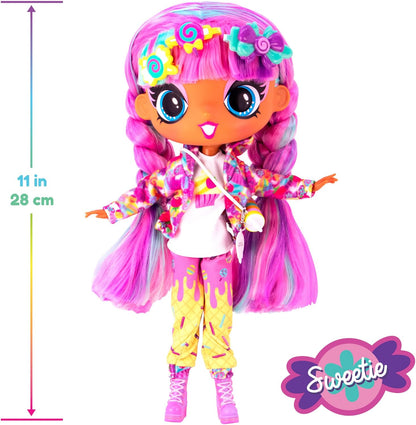John Adams Decora Girlz | Sticker ‘n’ Style 11" Collectable Fashion Doll - Sweetie