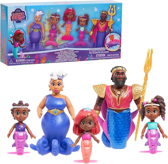 Disney Junior Ariel: Royal Family Figure Set