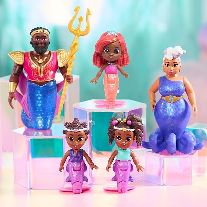 Disney Junior Ariel: Royal Family Figure Set