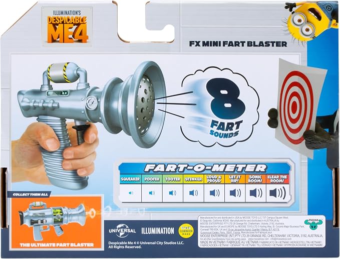 Despicable Me 4 SFX Mini Fart Blaster
