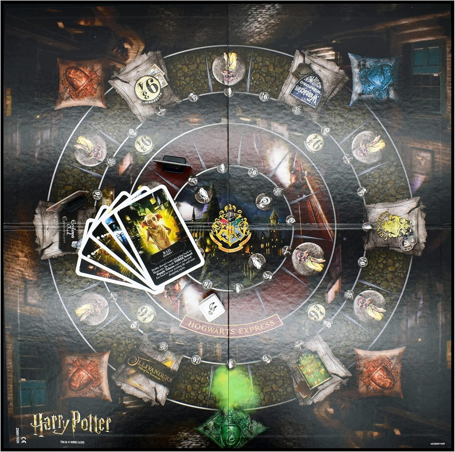 Cartamundi Harry Potter Diagon Alley Dash Board Game