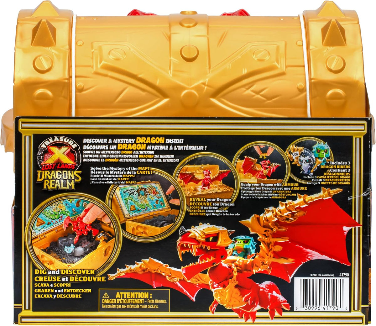 Treasure X Lost Lands Dragon Realm - Mystery Dragon Chest
