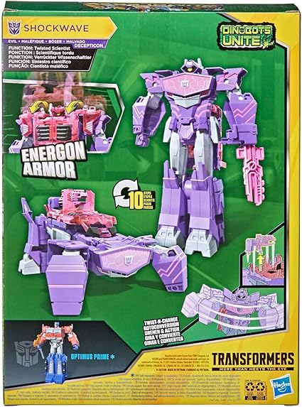 Hasbro Transformers BumbleBee Cyberverse Adventures - Shockwave Action Figure